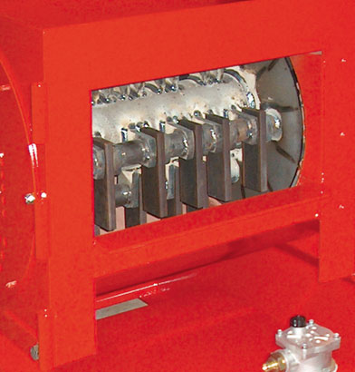 Das Mahlwerk mit den Schl&auml;gern